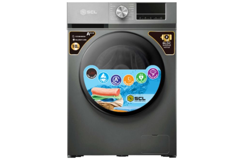 SCL 10KG WASHING MACHINE: SCL-WF1014TISG